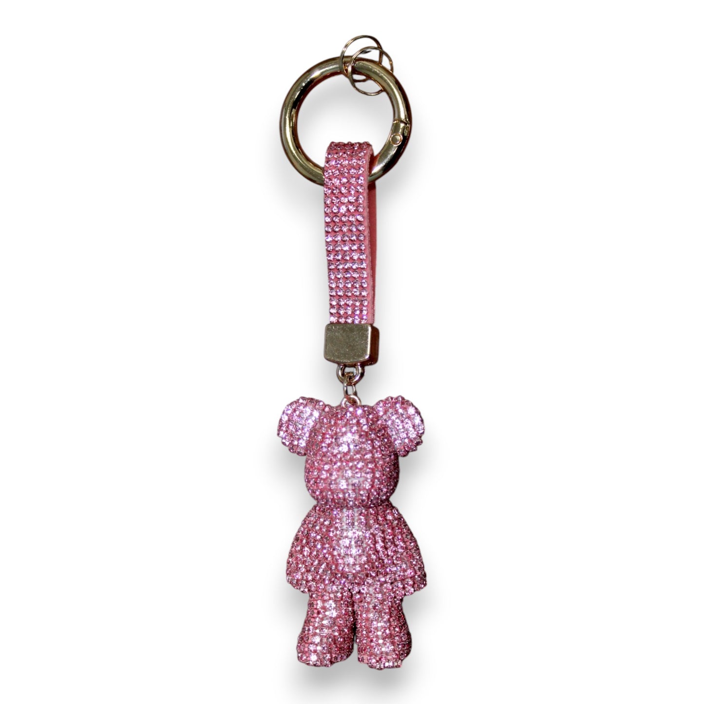 Sparkly Small Bear Keychain Set