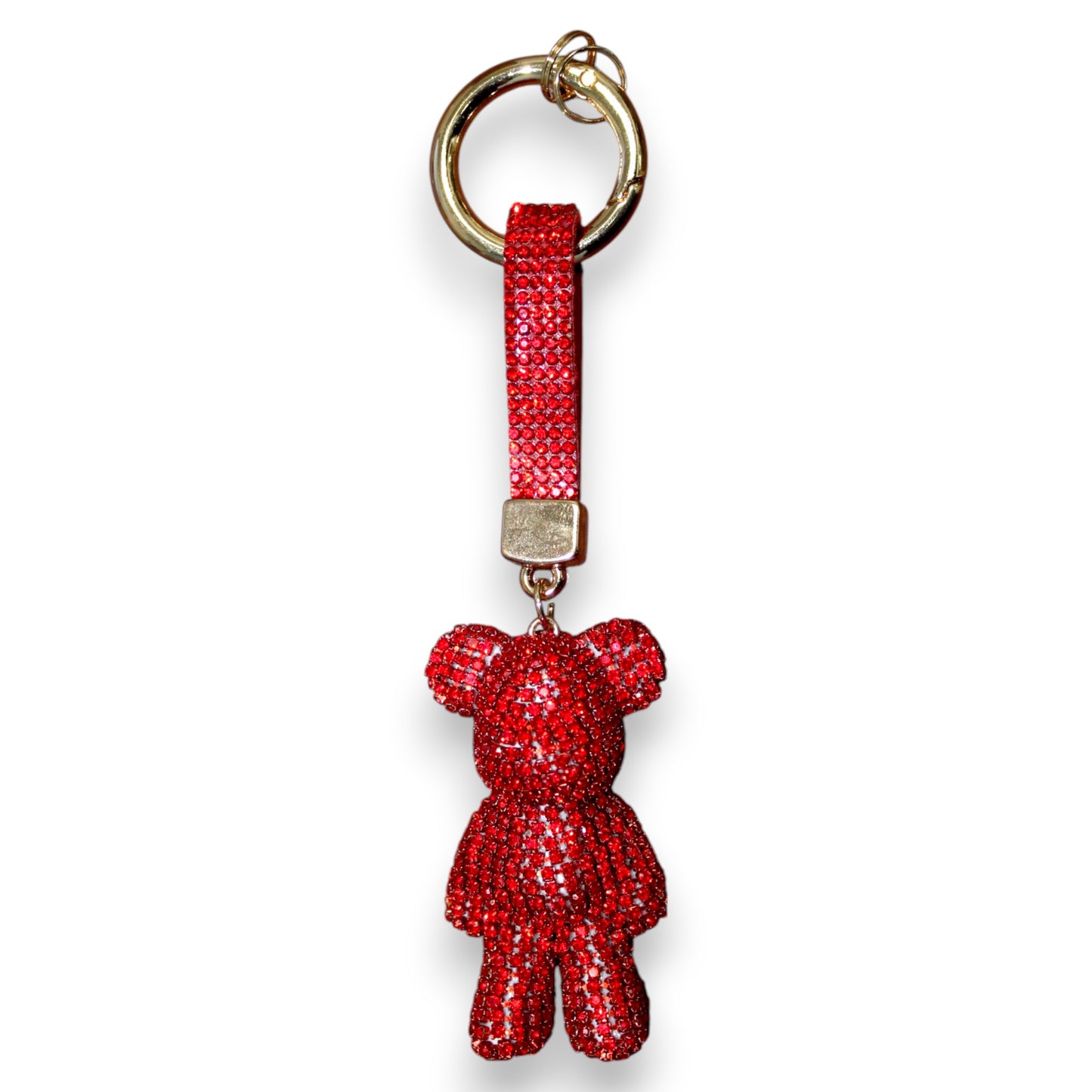 Sparkly Small Bear Keychain Set