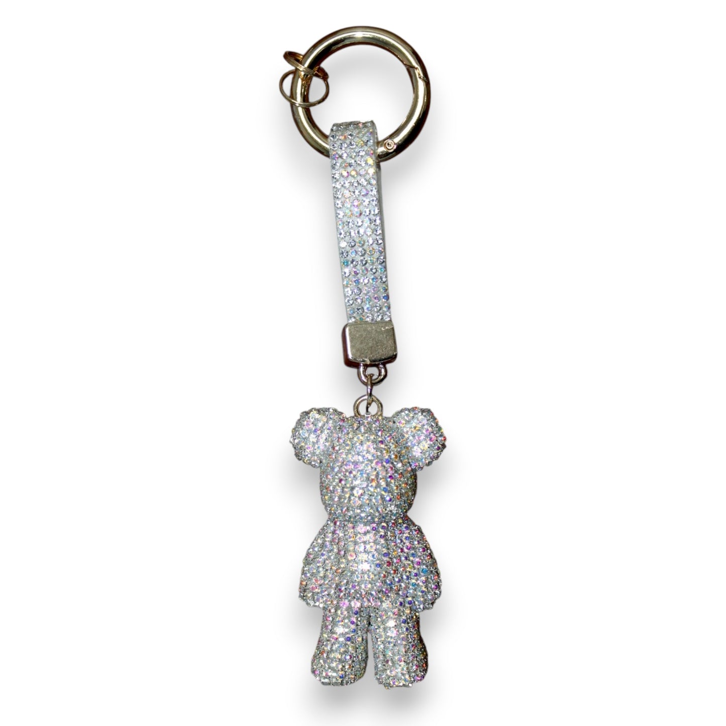Sparkly Small Bear Keychain Set