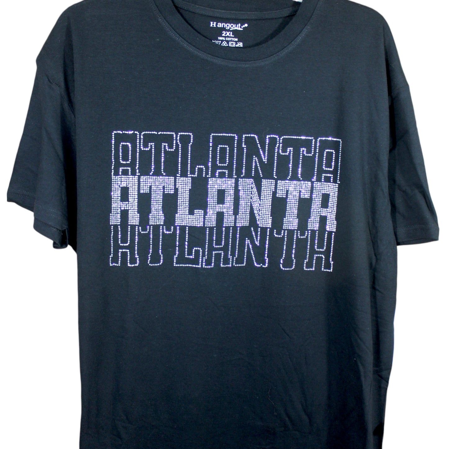 Sparkly Atlanta T-Shirt - Black
