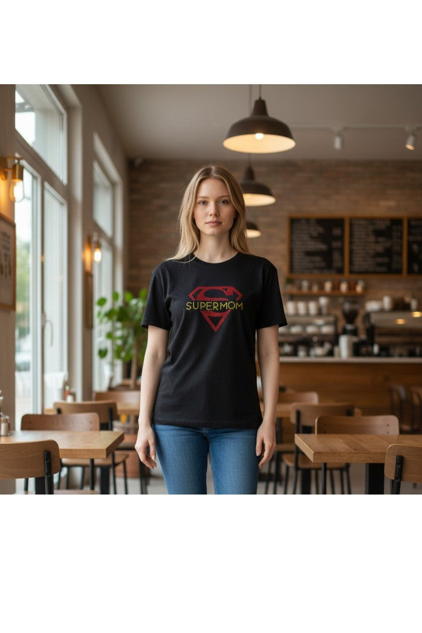 Sparkly Supermom T-shirt