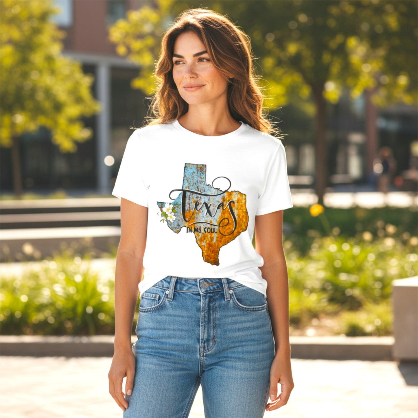 Texas In My Soul T-Shirt - White