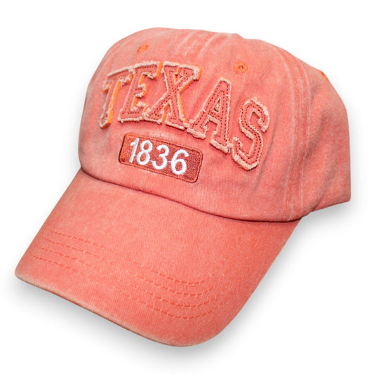 Texas 1836 Hat - Red (1 Dzn)