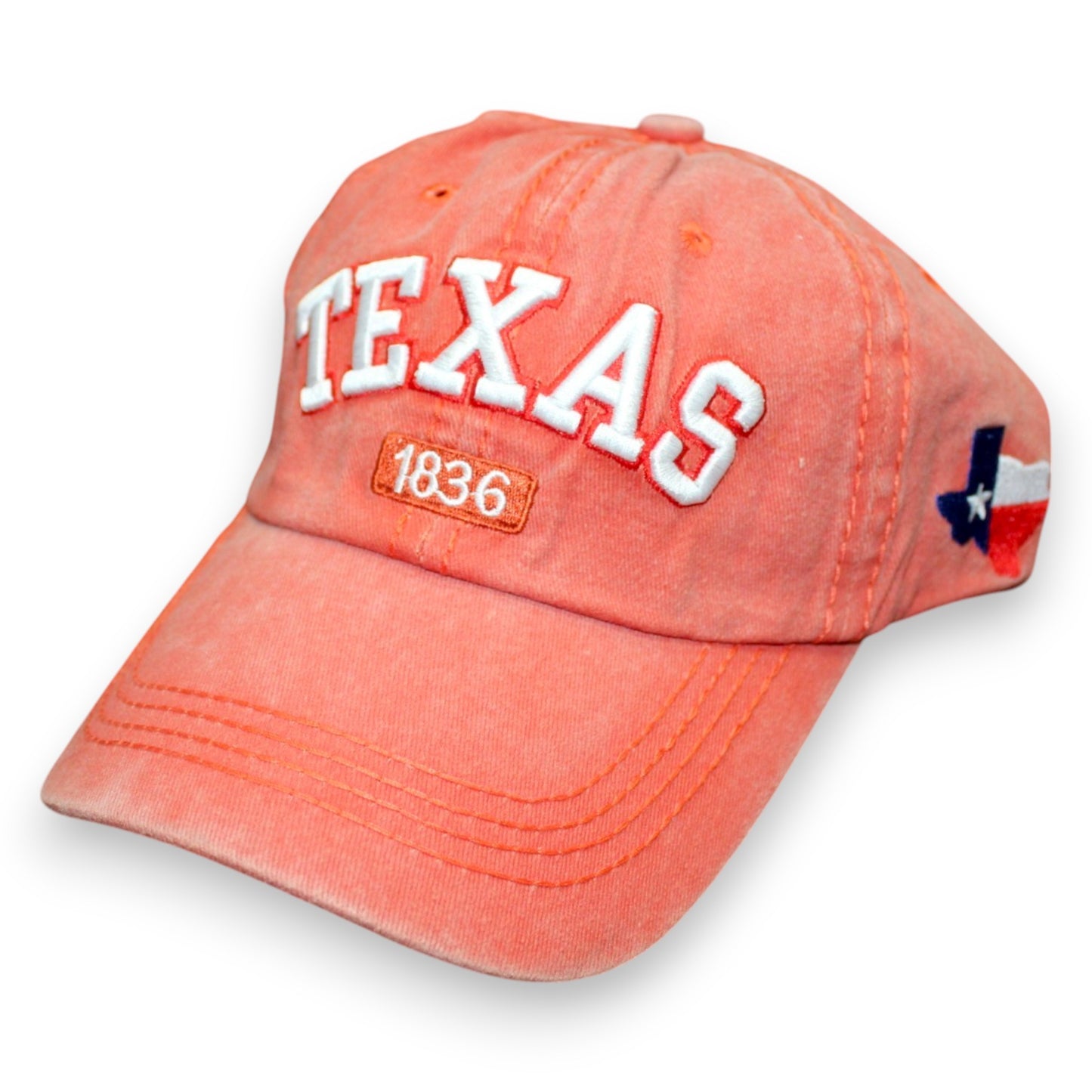 Texas 1836 Flag Hat - Red (1 Dzn)