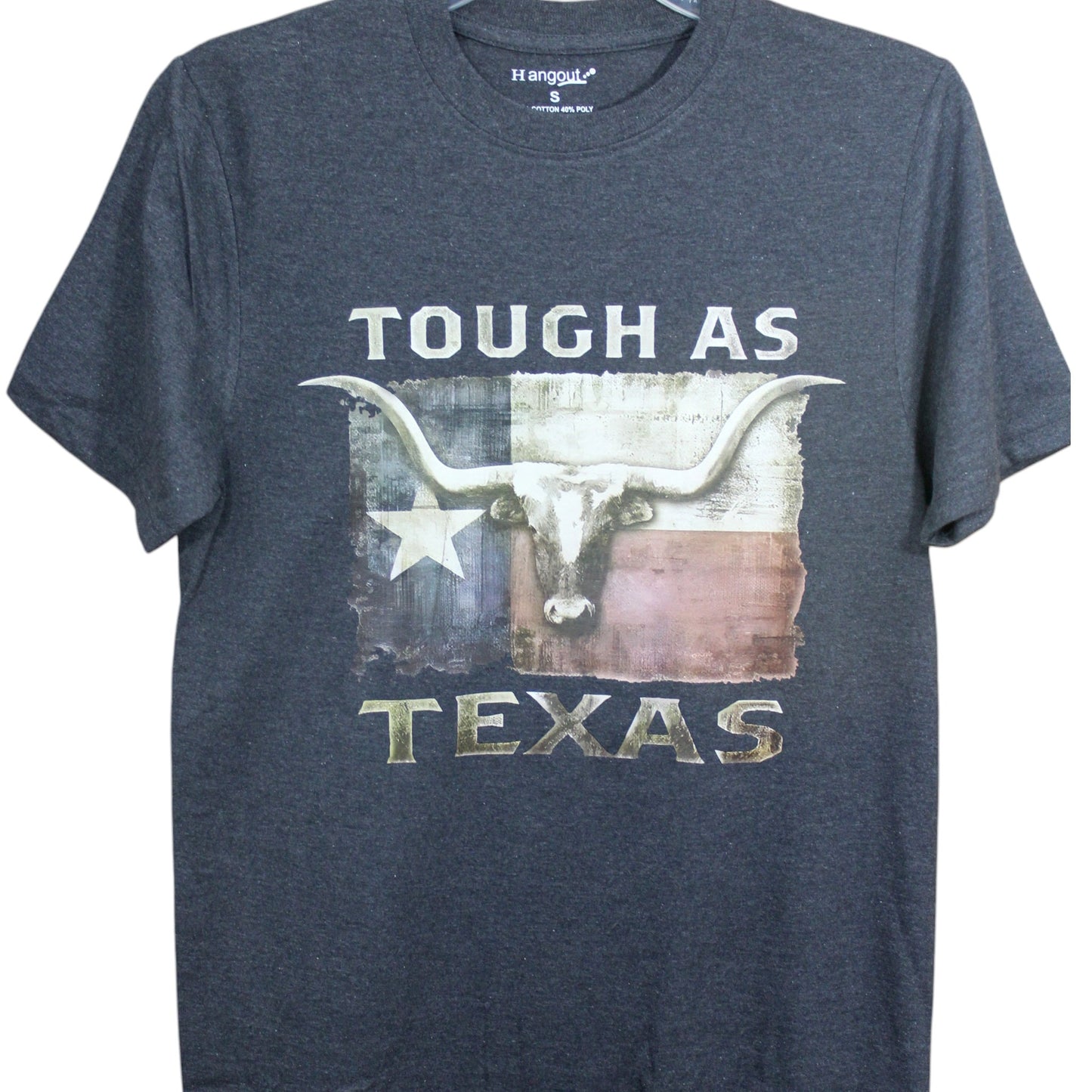 Tough As Texas T-Shirt - Dark Gray