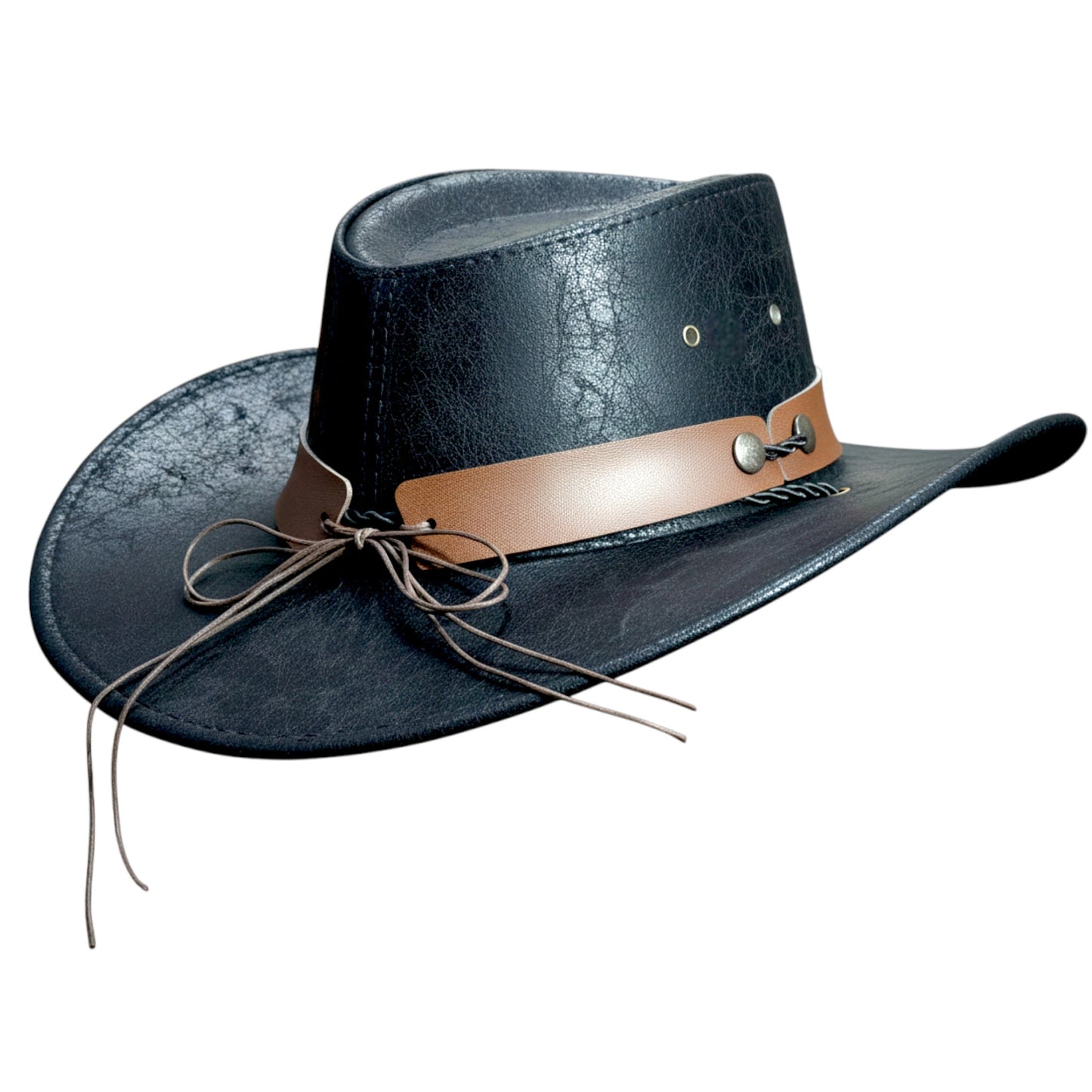 Longhorn Leather Hat-(1 DZN)