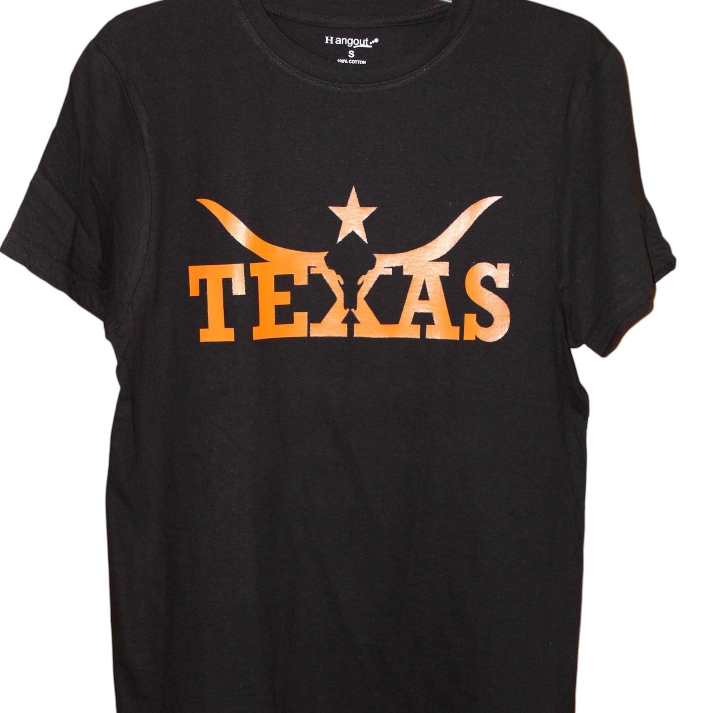 Longhorn Texas T-Shirt - Black