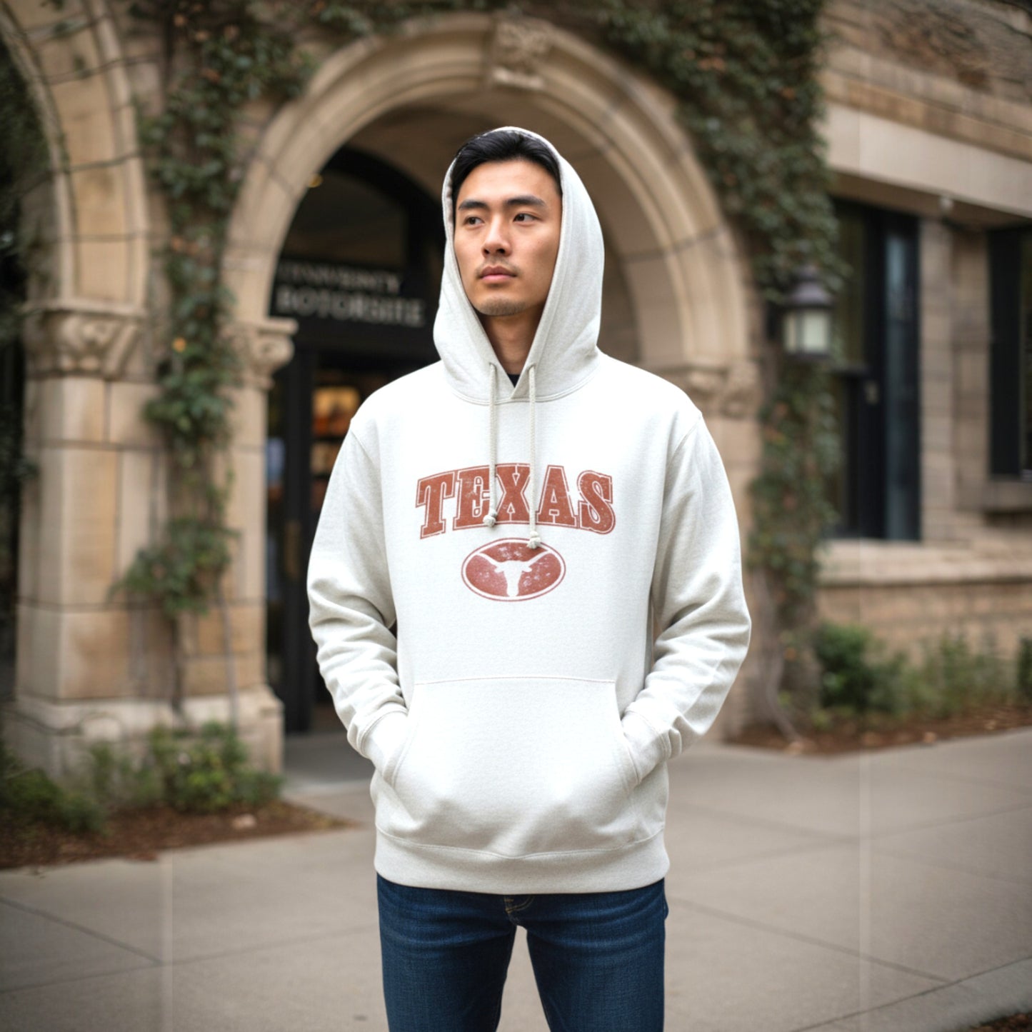 Texas Longhorn Hoodie - White
