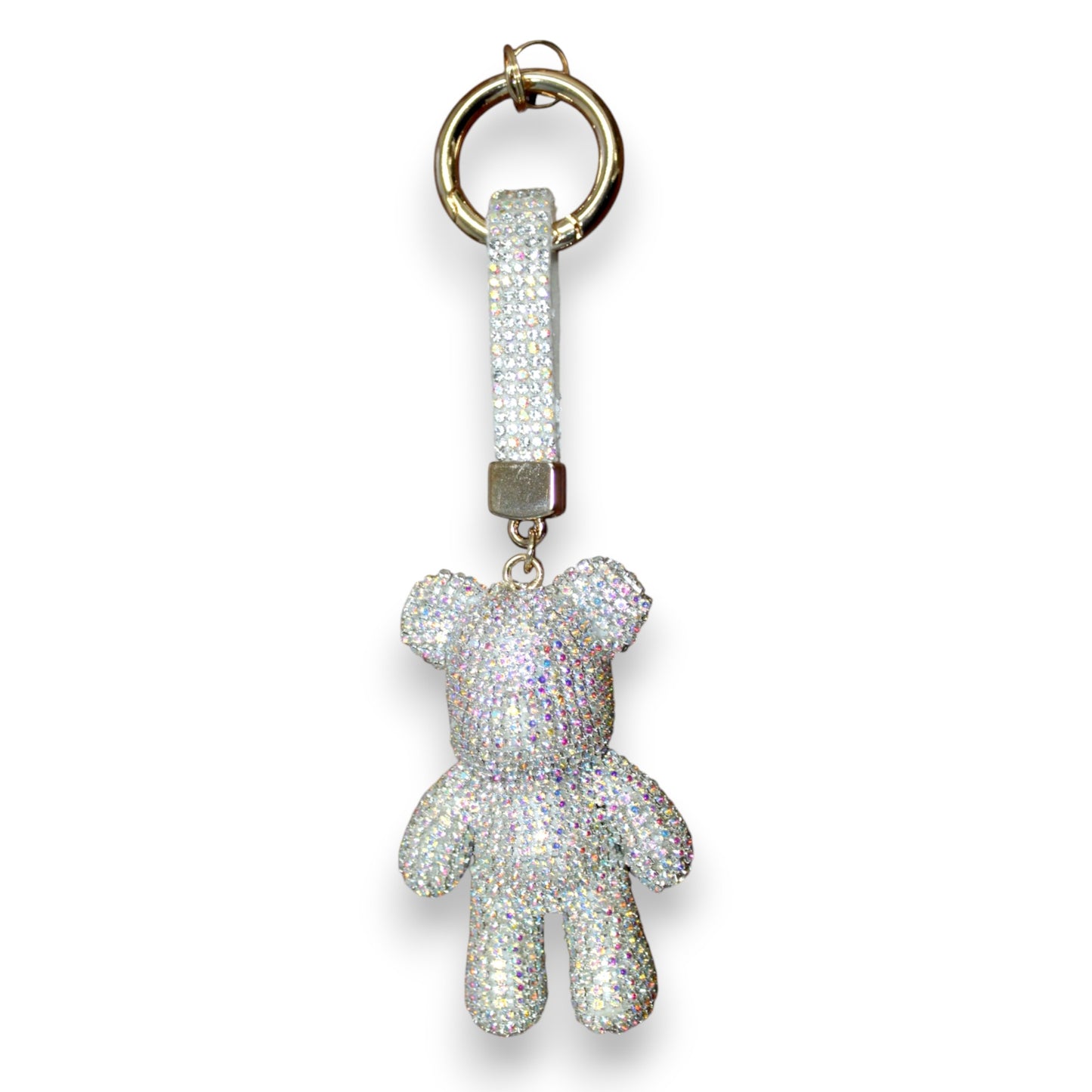 Sparkly Big Bear Keychain Set