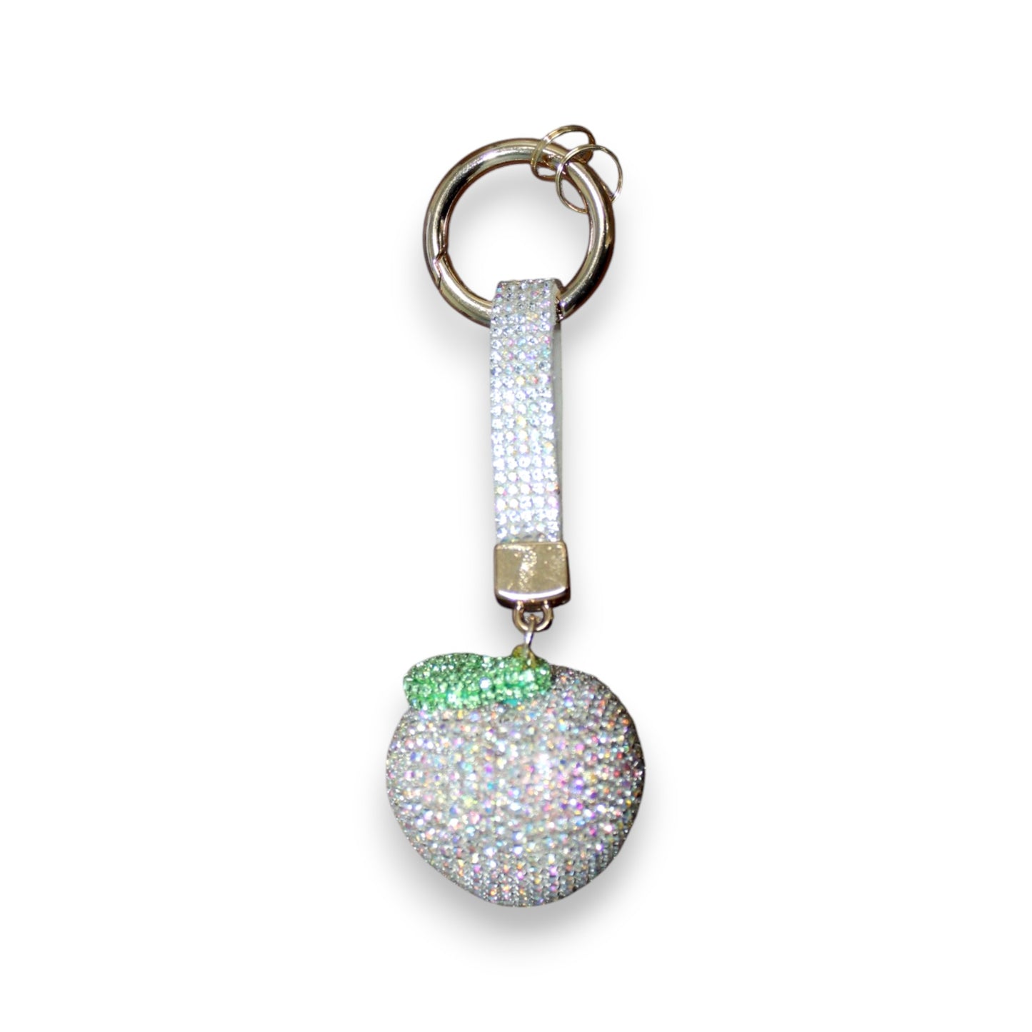 Sparkly Fruit Keychain Set