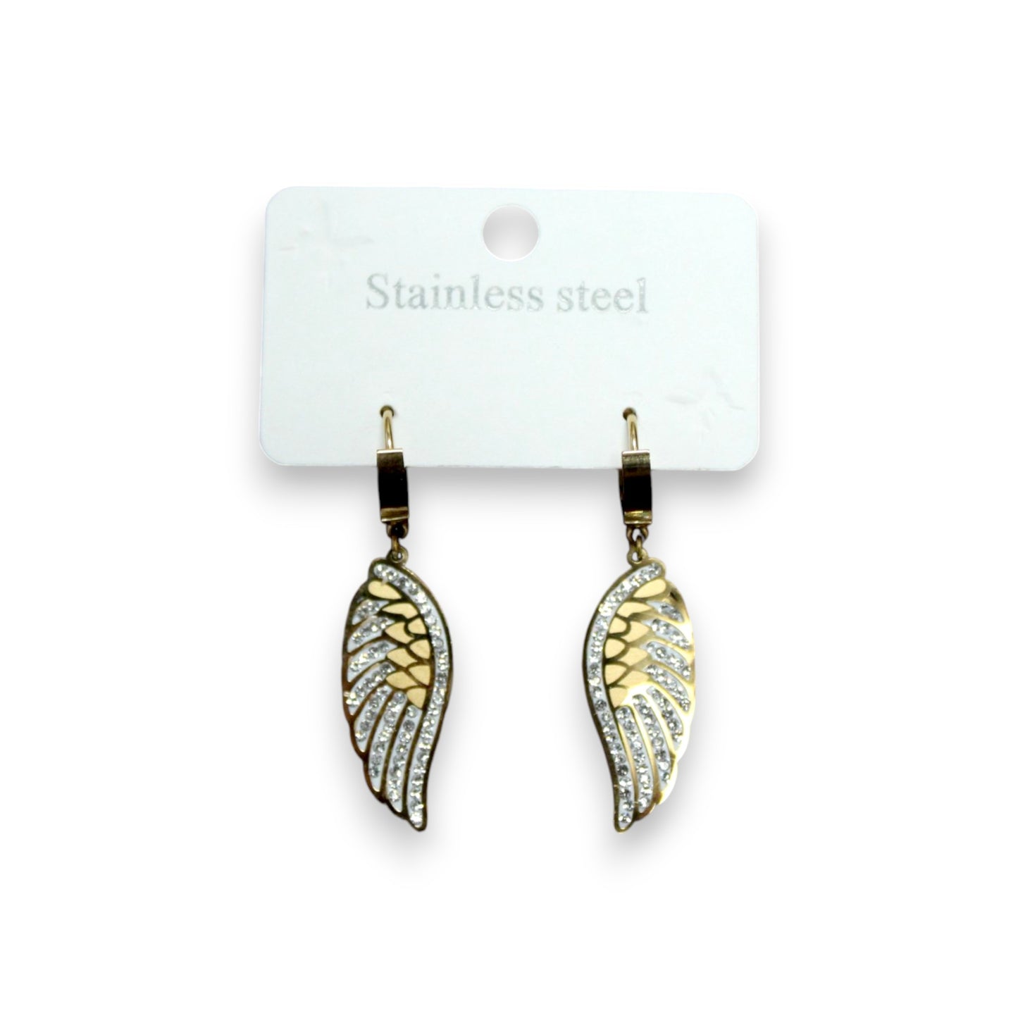 Angel Wing Earring - Gold (1 Dzn)