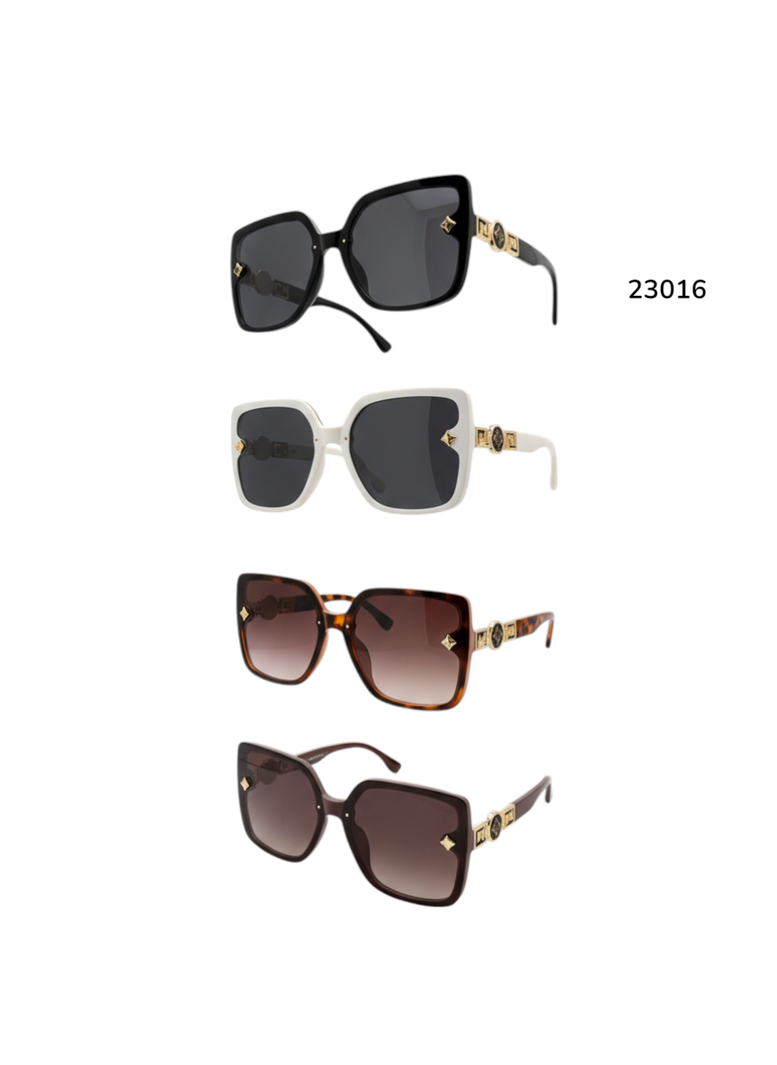 23016 SQUARE BEACH GLASSES - $30/DZN