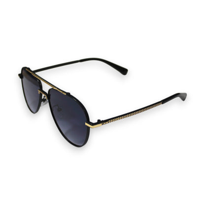 Thin Aviator Sunglass Set - 2542