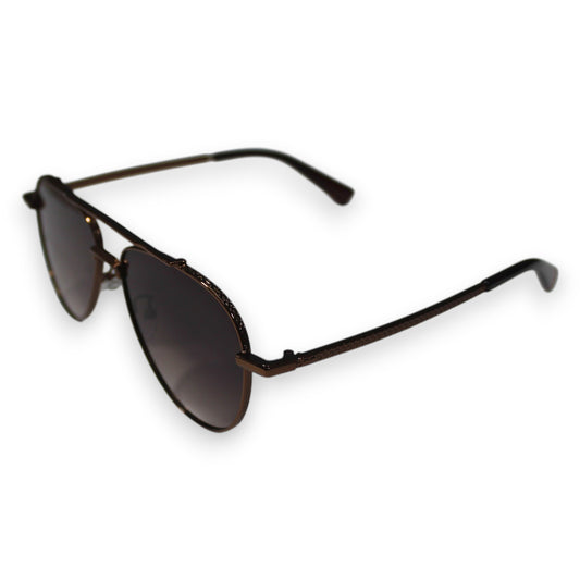 Thin Aviator Sunglass Set - 2542