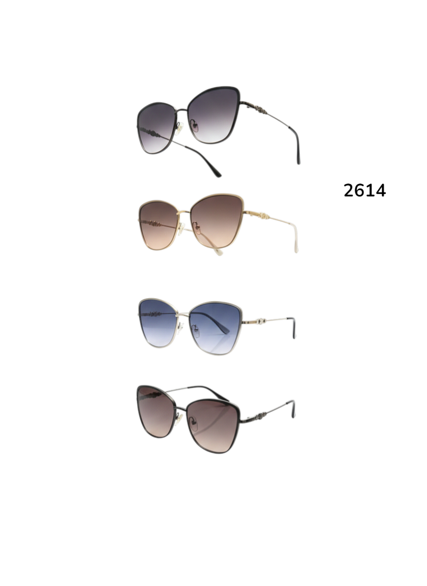2614 SMOKY RETRO SUNGLASSES- $30/DZN