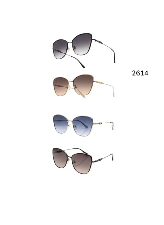 2614 SMOKY RETRO SUNGLASSES- $30/DZN