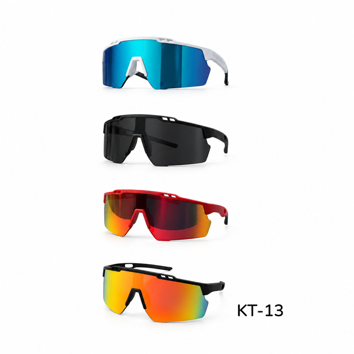 KT-13 Stylish Sport Sunglasses- 1Dzn