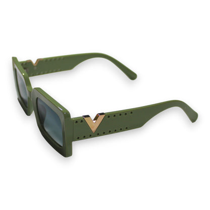 Thick Square Style Sunglass Set - 5052