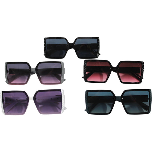 Oversized Hive Sunglass Set - 6034
