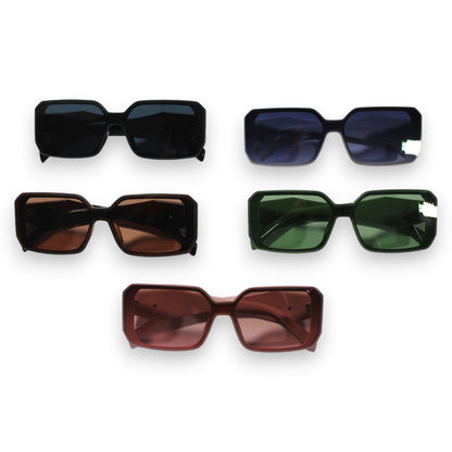 Geometric Stylish Sunglass Set - 6097