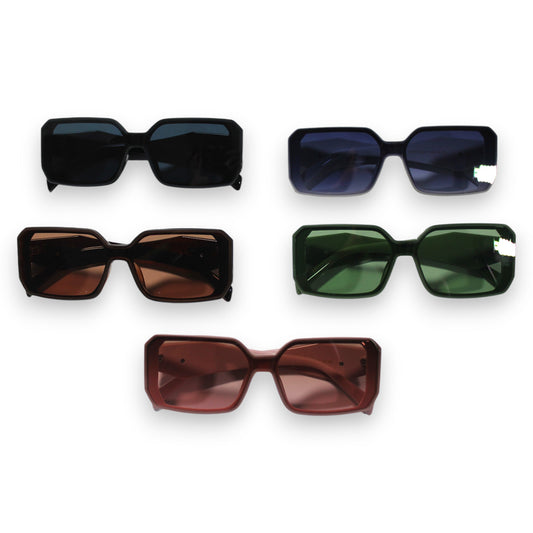 Geometric Stylish Sunglass Set - 6097