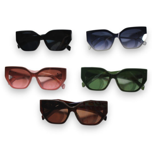 Cat-eye Sunglass Set - 6098