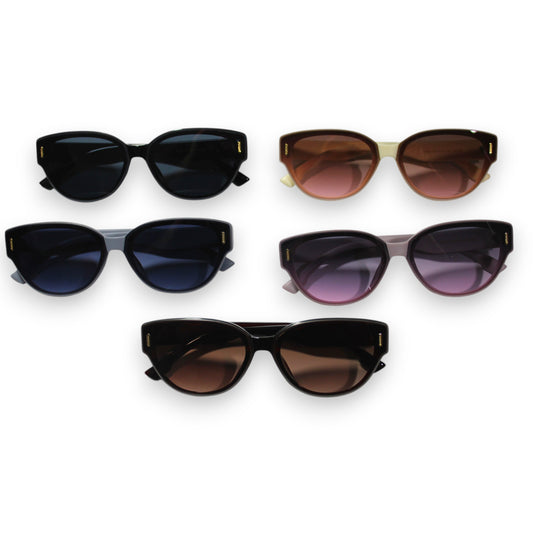 Small Cat Eye Sunglass Set - 6144
