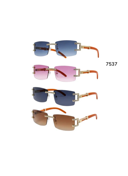 7537 Y2K RHINESTONE SUNGLASSES- $30/DZN