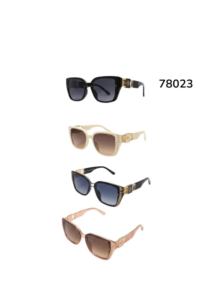 78023 RECTANGULAR TRENDY SUNGLASSES