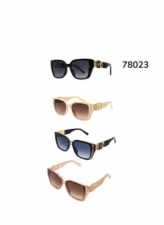 78023 RECTANGULAR TRENDY SUNGLASSES