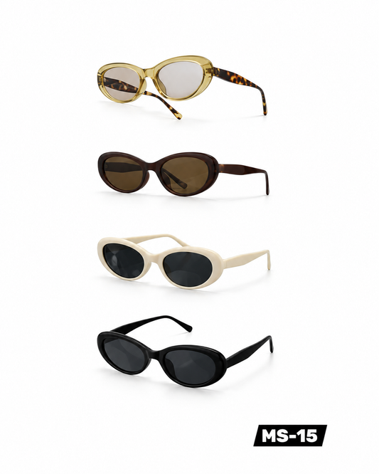 MS-15 CATEYE OVAL SUNGLASSES - $30/DZN