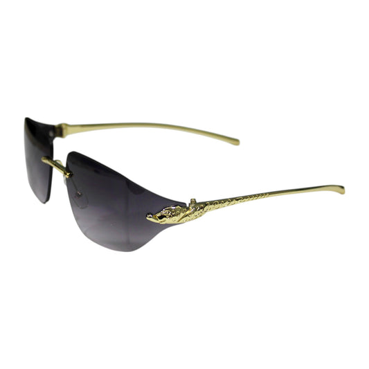 Rimless Leopard Sunglass Set - 90283