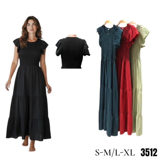 Cute Long Dress (12 S-M / 12 L/XL) 24 PCS