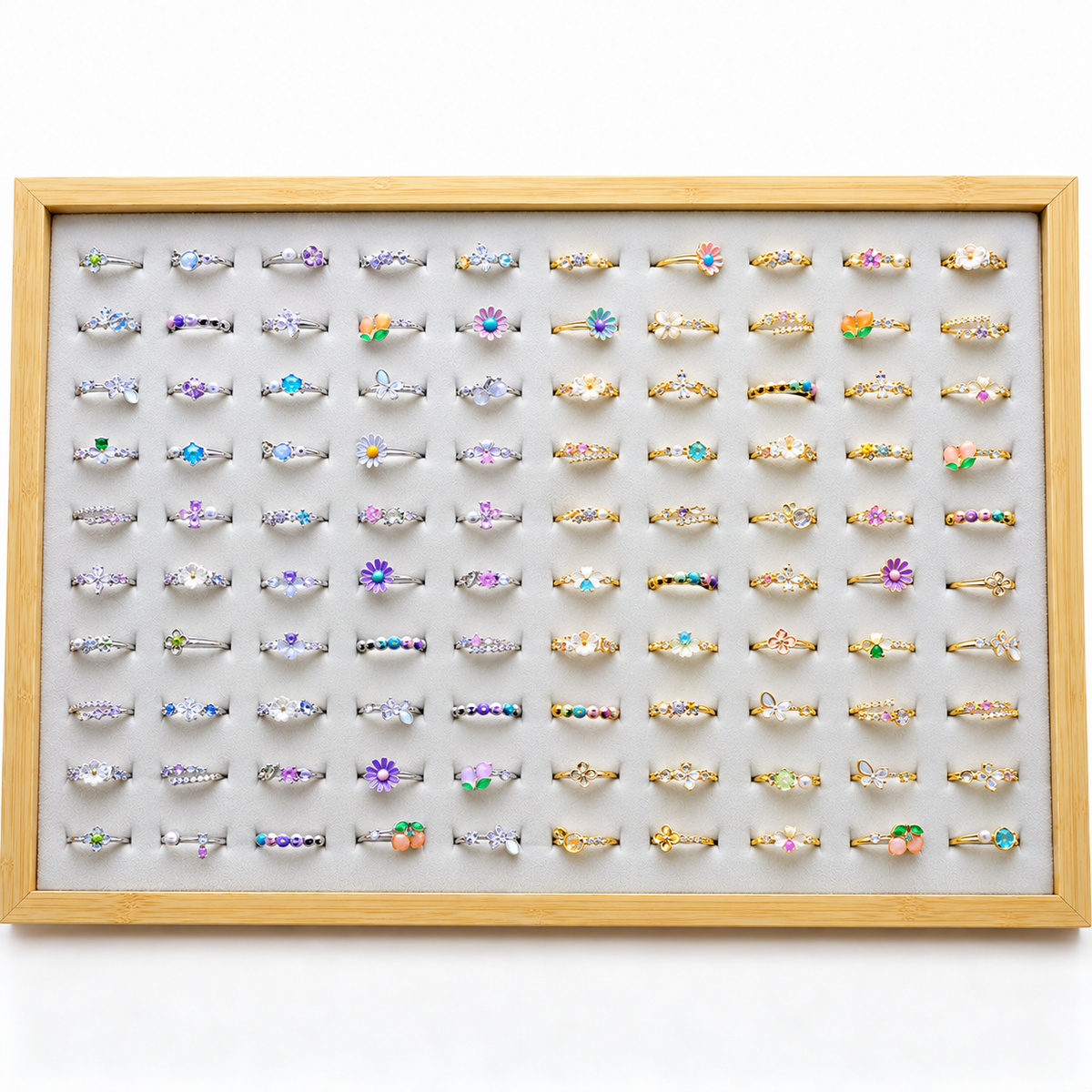 Everlasting Sparkle Ring Collection 5-100 pcs