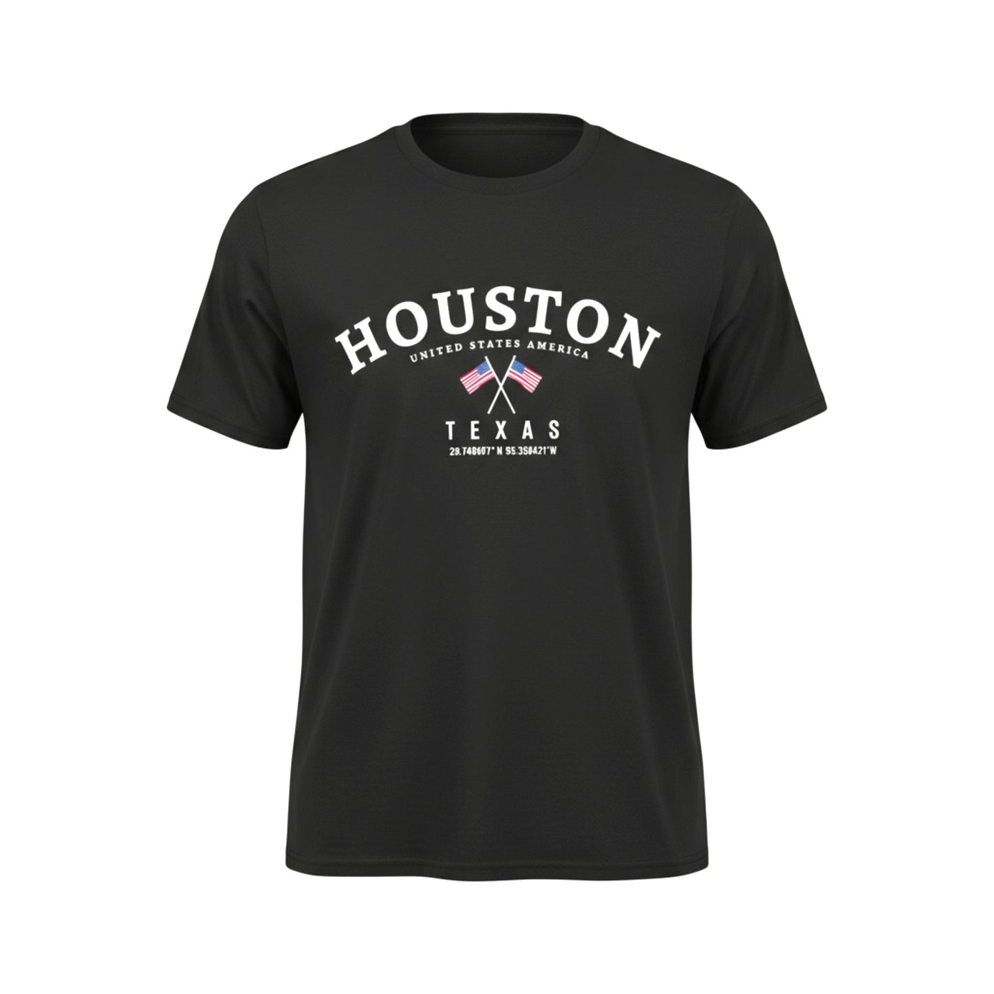 Houston T-shirt -Black