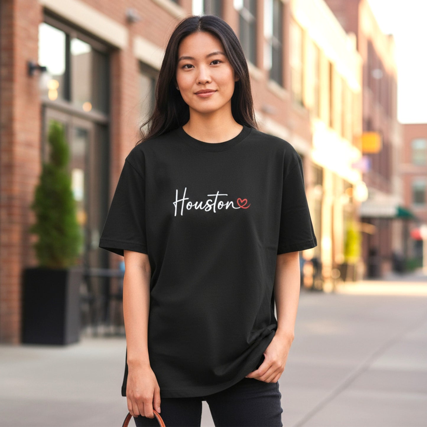 Houston T-shirt-Black