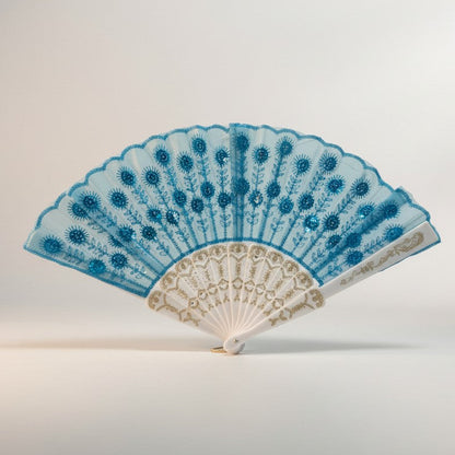 Chinese Hand Fan - 18 DZN with FREE Display