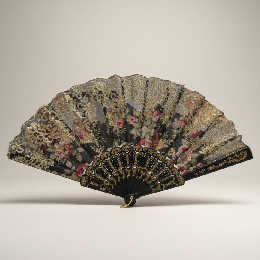 Chinese Hand Fan - 18 DZN with FREE Display