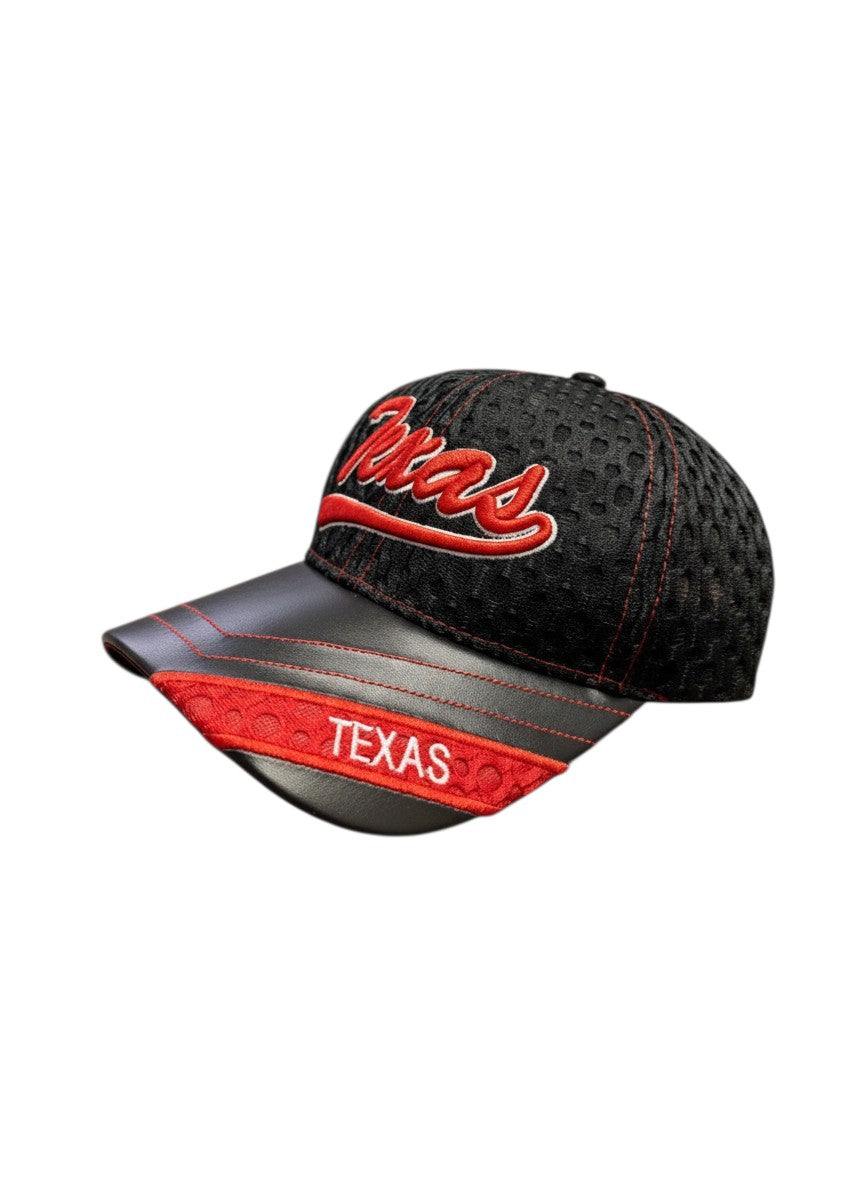 TEXAS SCRIPT MESH CAPS- $42/DZN