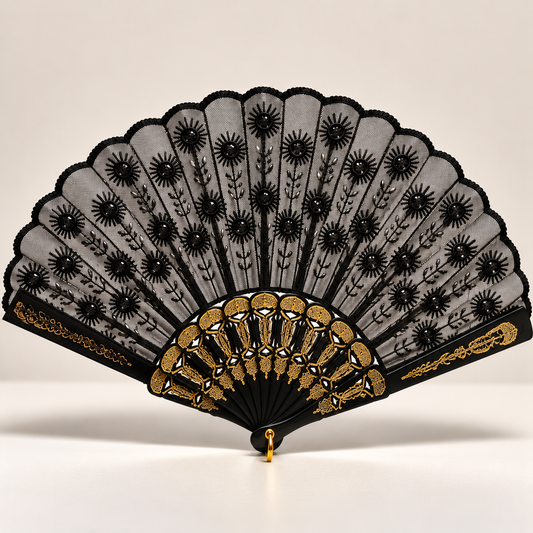 Chinese Hand Fan - 18 DZN with FREE Display