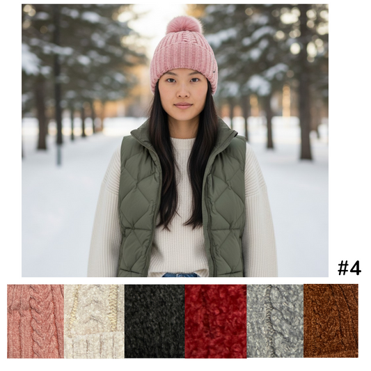 Winter Caps Design #4 - $36/dzn