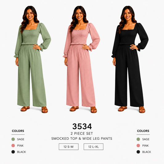 Two Piece Set (12 S-M / 12 L-XL) 24 PCS