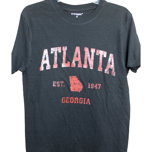 Atlanta Georgia est.1847 State T-Shirt - Black