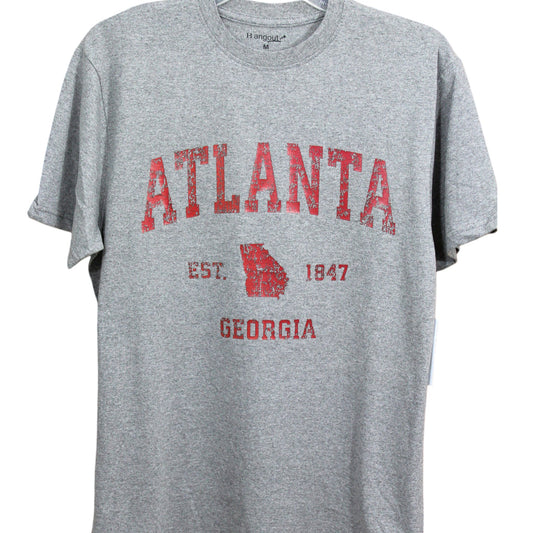 Atlanta Georgia est.1847 State T-Shirt - Gray