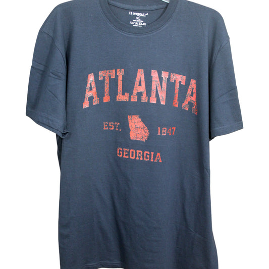 Atlanta Georgia est.1847 State T-Shirt - Navy