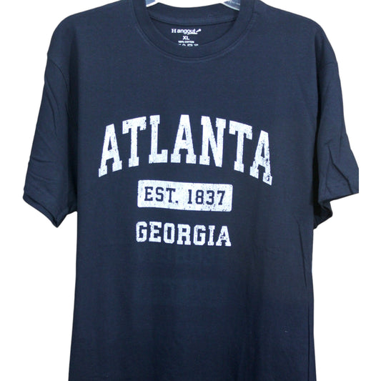 Atlanta Georgia est.1837 T-Shirt - Navy