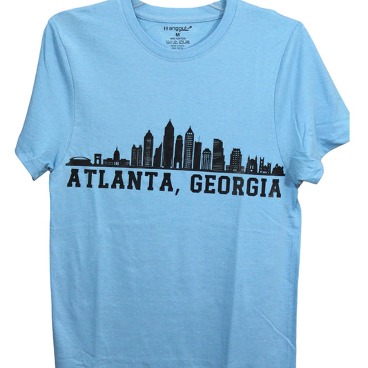 Atlanta Skyline T-Shirt - Blue