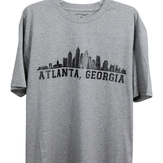 Atlanta Skyline T-Shirt - Gray