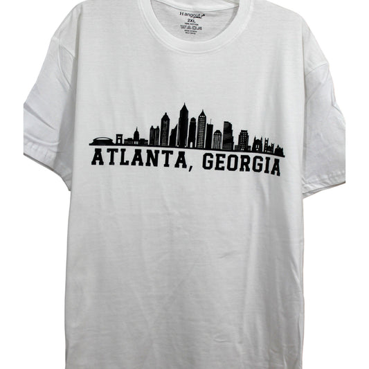 Atlanta Skyline T-Shirt - White