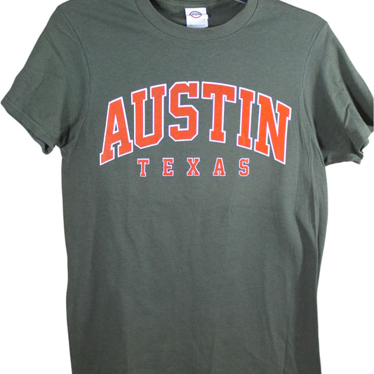 Austin Texas T-Shirt - Army Green